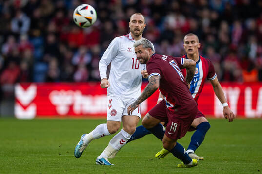 Christian Eriksen of Denmark