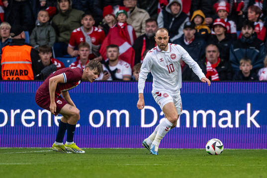 Christian Eriksen of Denmark