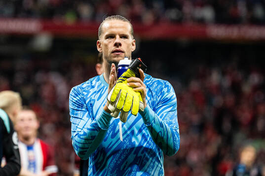 Goalkeeper Ørjan Håskjold Nyland of Norway
