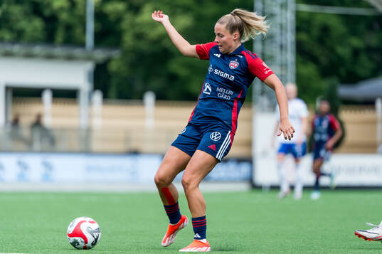 FC Rosengårds Olivia Holdt gör 1-0