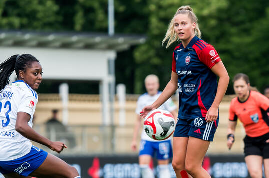 IFK Norrköpings Maya Aliyah Antoine och FC Rosengårds