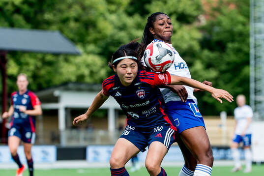 FC Rosengårds Mai Kadowaki och IFK Norrköpings Maya