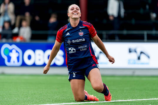 FC Rosengårds Gudrun Arnardottir