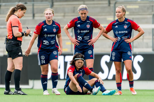 FC Rosengårds Mai Kadowaki deppar