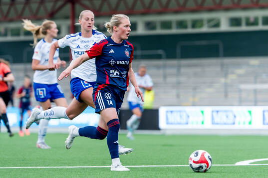 FC Rosengårds Emilia Larsson och IFK Norrköpings Samantha