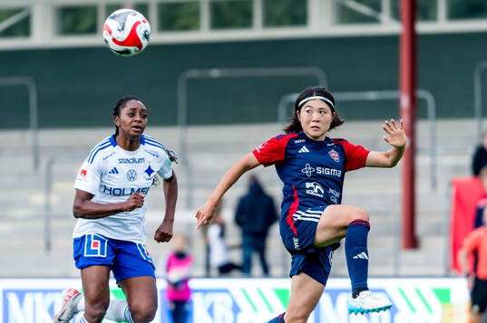 IFK Norrköpings Maya Aliyah Antoine och FC Rosengårds Mai