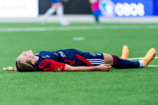 FC Rosengårds Ria Noora Minerva Öling deppar