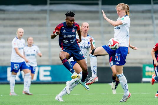 FC Rosengårds Halimatu Ibrahim Ayinde och IFK Norrköpings