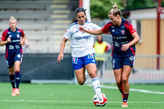 IFK Norrköpings Vesna Milivojevic och FC Rosengårds