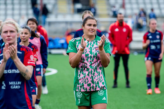 FC Rosengårds målvakt Eartha Cumings