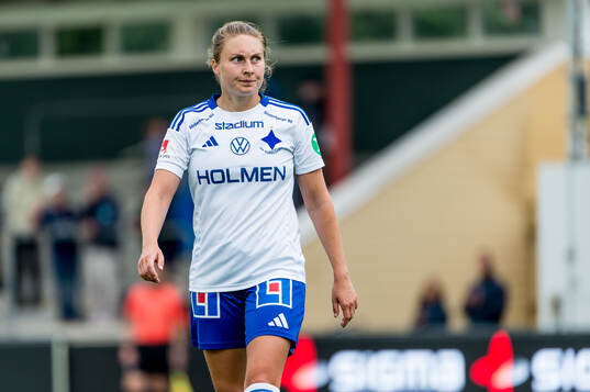 IFK Norrköpings Fanny Andersson deppar