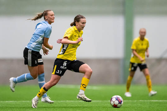 Boo FFs Greta Ståhl Bryggö och Elfsborgs Ellen Nilsson