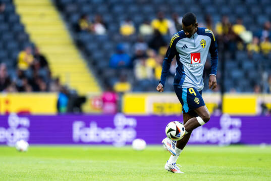 Alexander Isak of Sweden