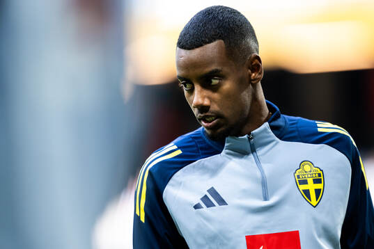 Alexander Isak of Sweden
