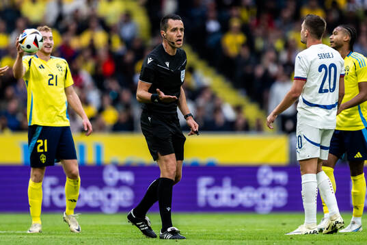 Referee Jaspar Vergoote