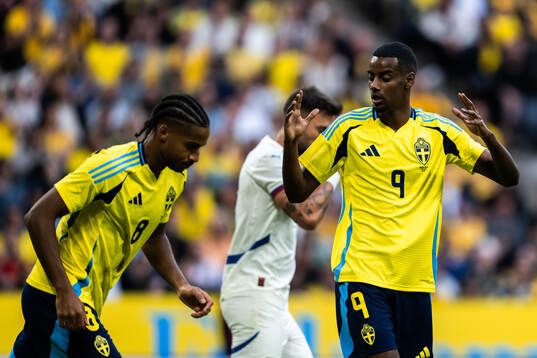Alexander Isak of Sweden