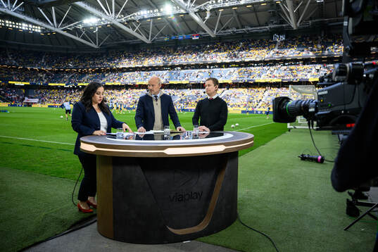 Jennifer Kücukaslan, Fredrik Ljungberg and Erik Niva in