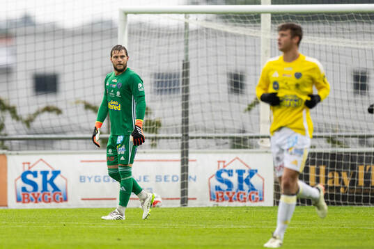 Falkenbergs målvakt Anton Andersson