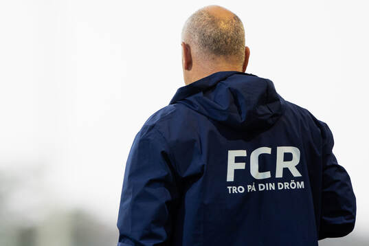 FCR logo på en jacka