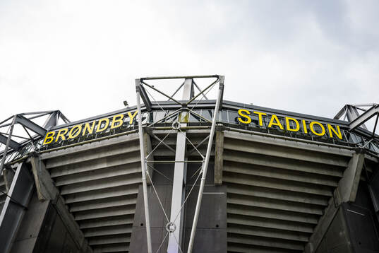 General view of Brøndby Stadion