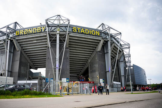 General view of Brøndby Stadion
