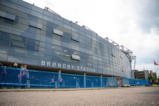 General view of Brøndby Stadion