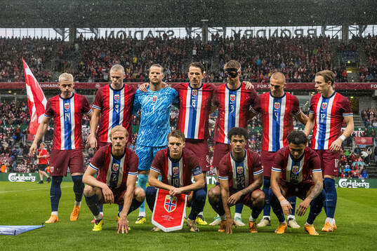 The starting eleven of Norway