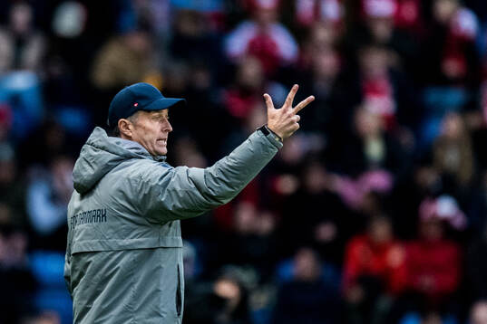 Head coach Kasper Hjulmand of Denmark