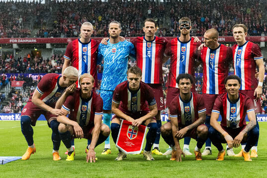Starting eleven of Norway