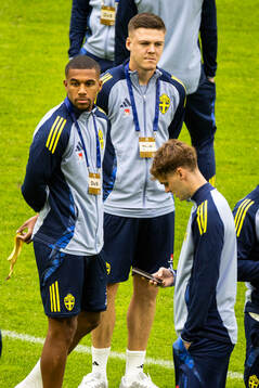 Isak Hien and Emil Holm of Sweden