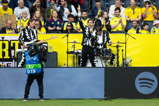 The Hives perform