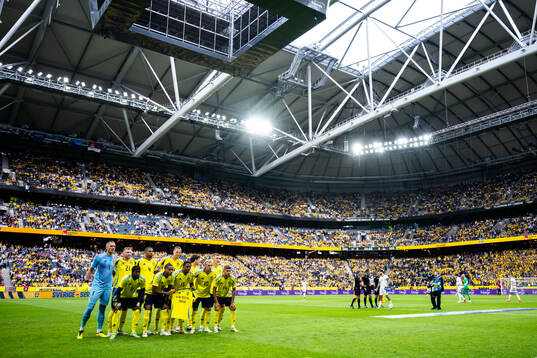 The starting eleven of Sweden