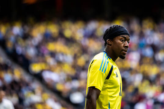 Anthony Elanga of Sweden