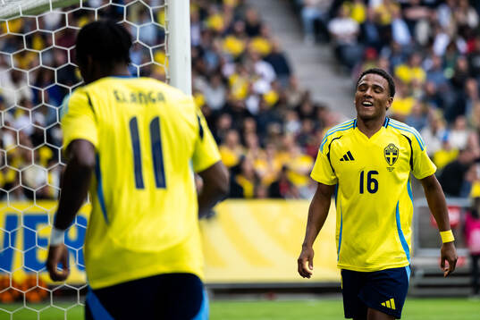 Niclas Eliasson of Sweden looks dejected