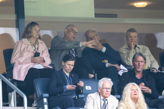 Former head coach of Sweden, Lars Lagerbäck and Tommy