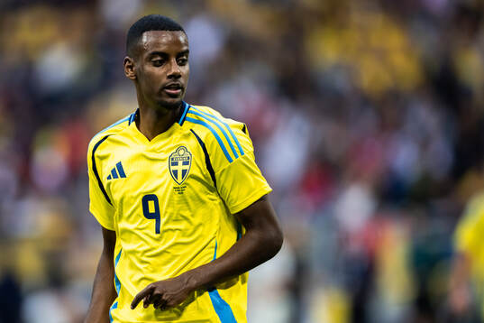 Alexander Isak of Sweden