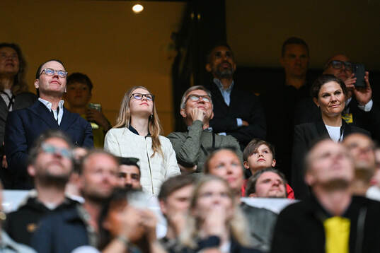 Prince Daniel, princess Estelle, prince Oscar and Crown