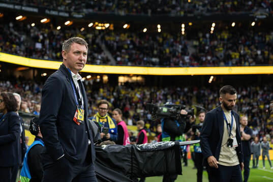 Kim Källström, head of football at the Swedish football