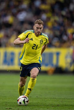 Dejan Kulusevski of Sweden