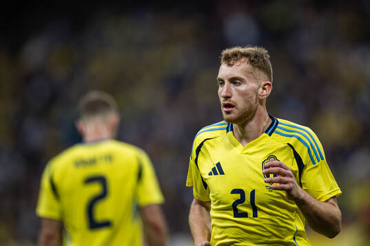 Dejan Kulusevski of Sweden