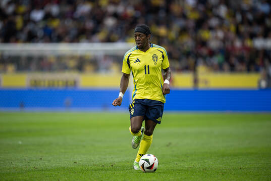 Anthony Elanga of Sweden