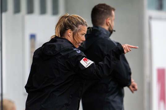 Kristianstads tränare Johanna Almgren