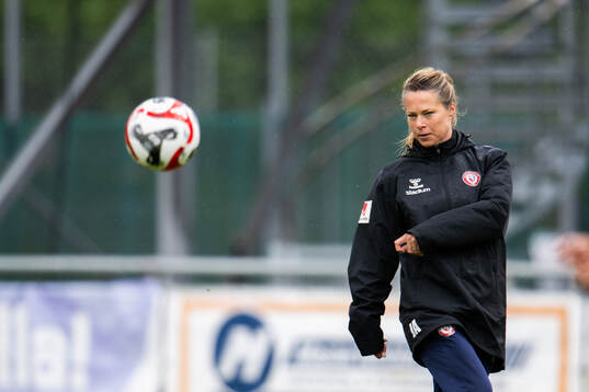 Kristianstads tränare Johanna Almgren