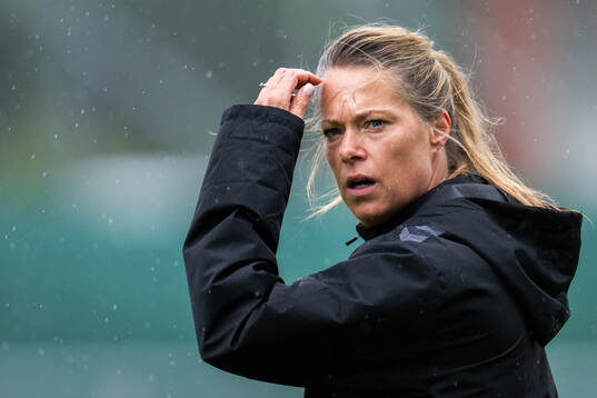 Kristianstads tränare Johanna Almgren