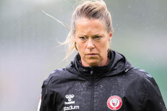 Kristianstads tränare Johanna Almgren