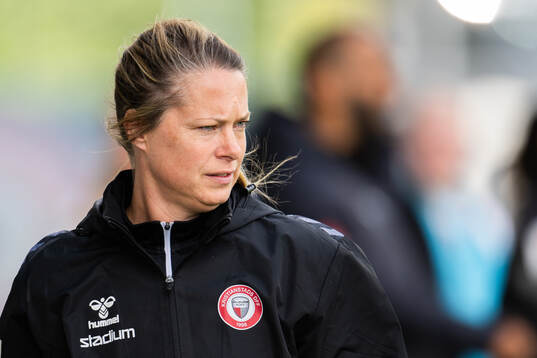Kristianstads tränare Johanna Almgren