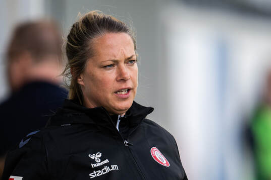 Kristianstads tränare Johanna Almgren