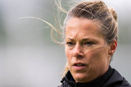 Kristianstads tränare Johanna Almgren