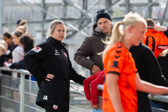 Kristianstads tränare Johanna Almgren