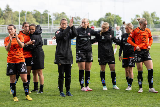 Kristianstads tränare Johanna Almgren